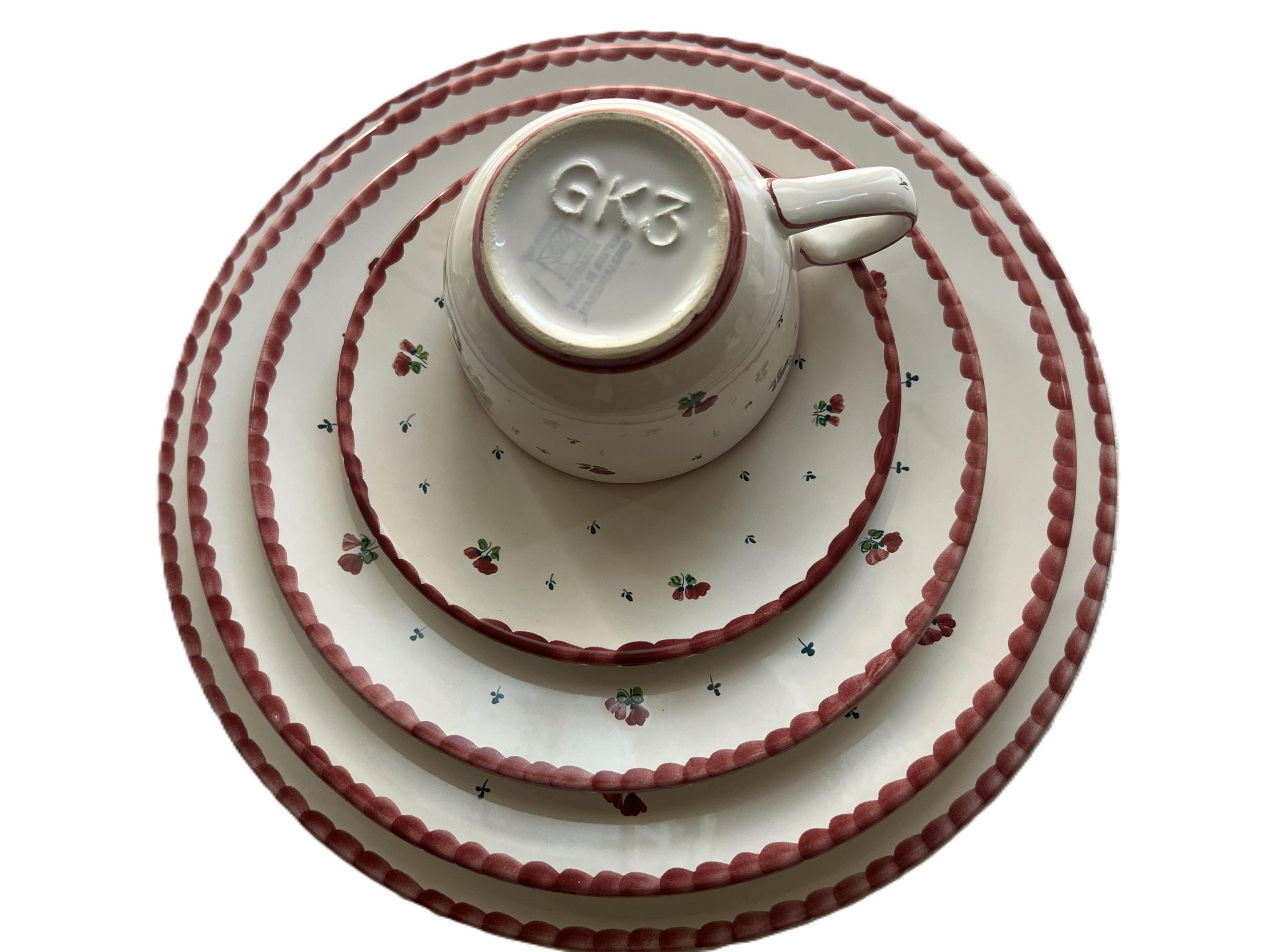 Gmundner Keramik Carafe, Dizzy Vert, 1 437,3 Gram