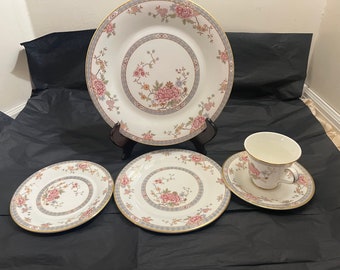 ロイヤルドルトン カントン ティーセット：ファインボーンチャイナ 21