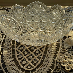 ABP American Brilliant Period Large Oval Bowl  11.5&quot;