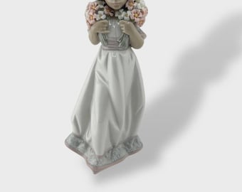 Vintage Lladro SPRING BOUQUETS, "Ramos de Primevera", 1992 in Original Box