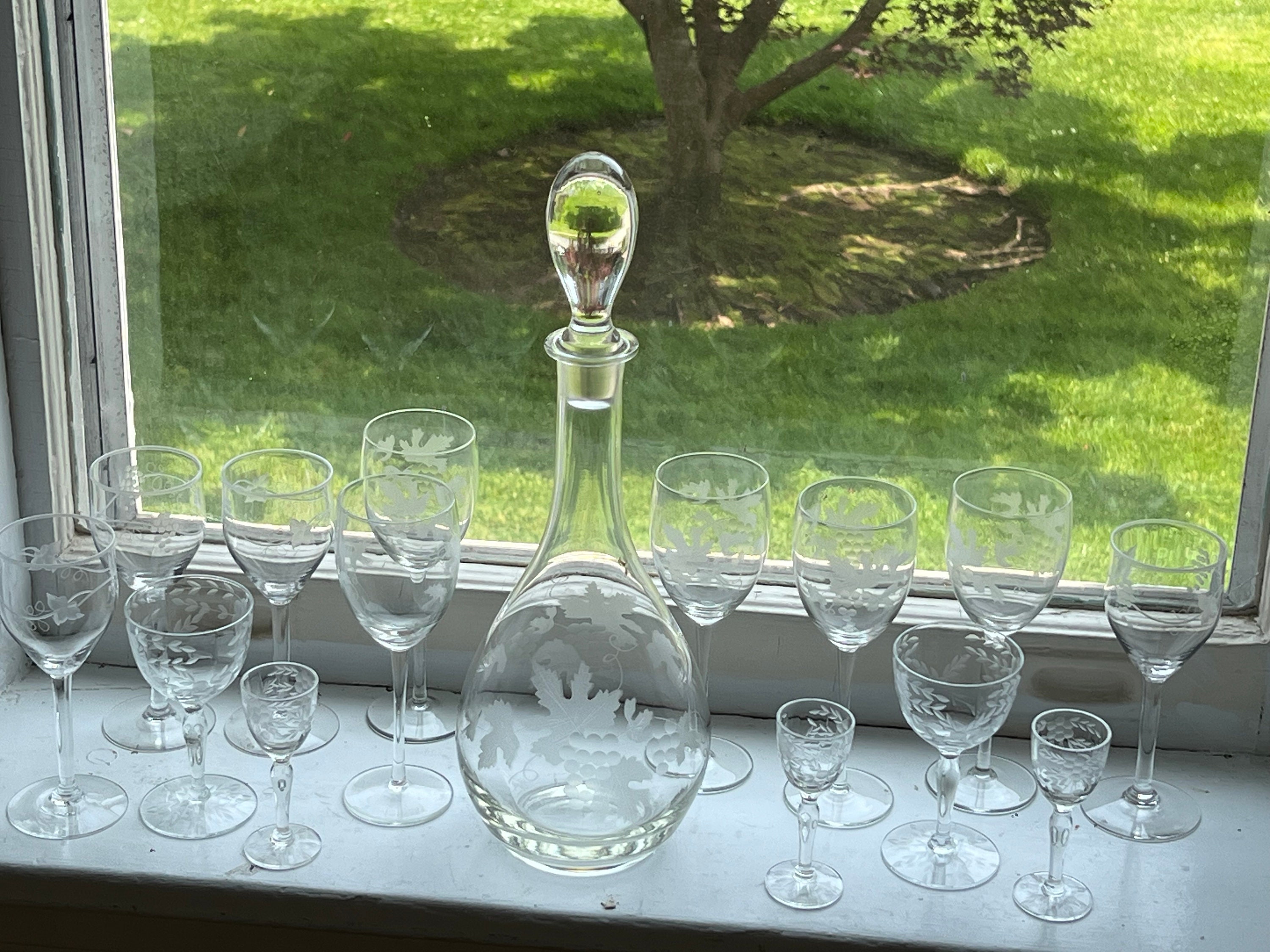 Vintage decanter set - Etsy 日本
