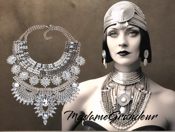 Beautiful, vintage 1920s Art Deco bohemian gypsy … - image 3