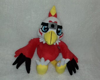 hawkmon plush