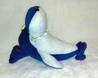 Knuffels op maat. geïnspireerde Sharko-knuffel.