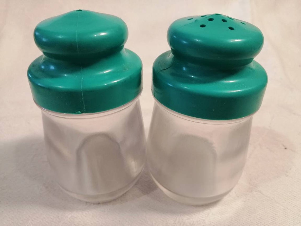 Vintage picnic or camping salt and pepper shakers Australian Etsy