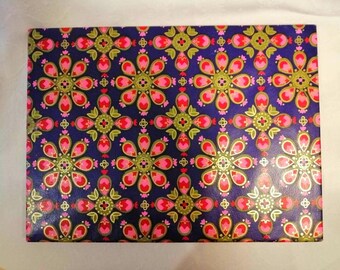 Vintage Embroidered Duchess Set: 1960s Dressing Table Linens in Original Box