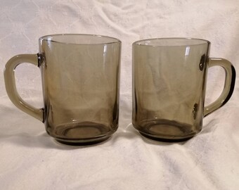 Arcoroc Smoke Etsy Australia