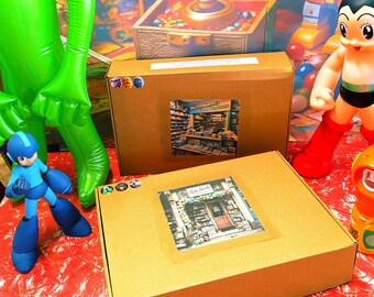 Mister Marvel's 3rd Edition Box of Delights retro hamper, curated selection of classic toys & novelties, a fine collection of oldstyle toys.