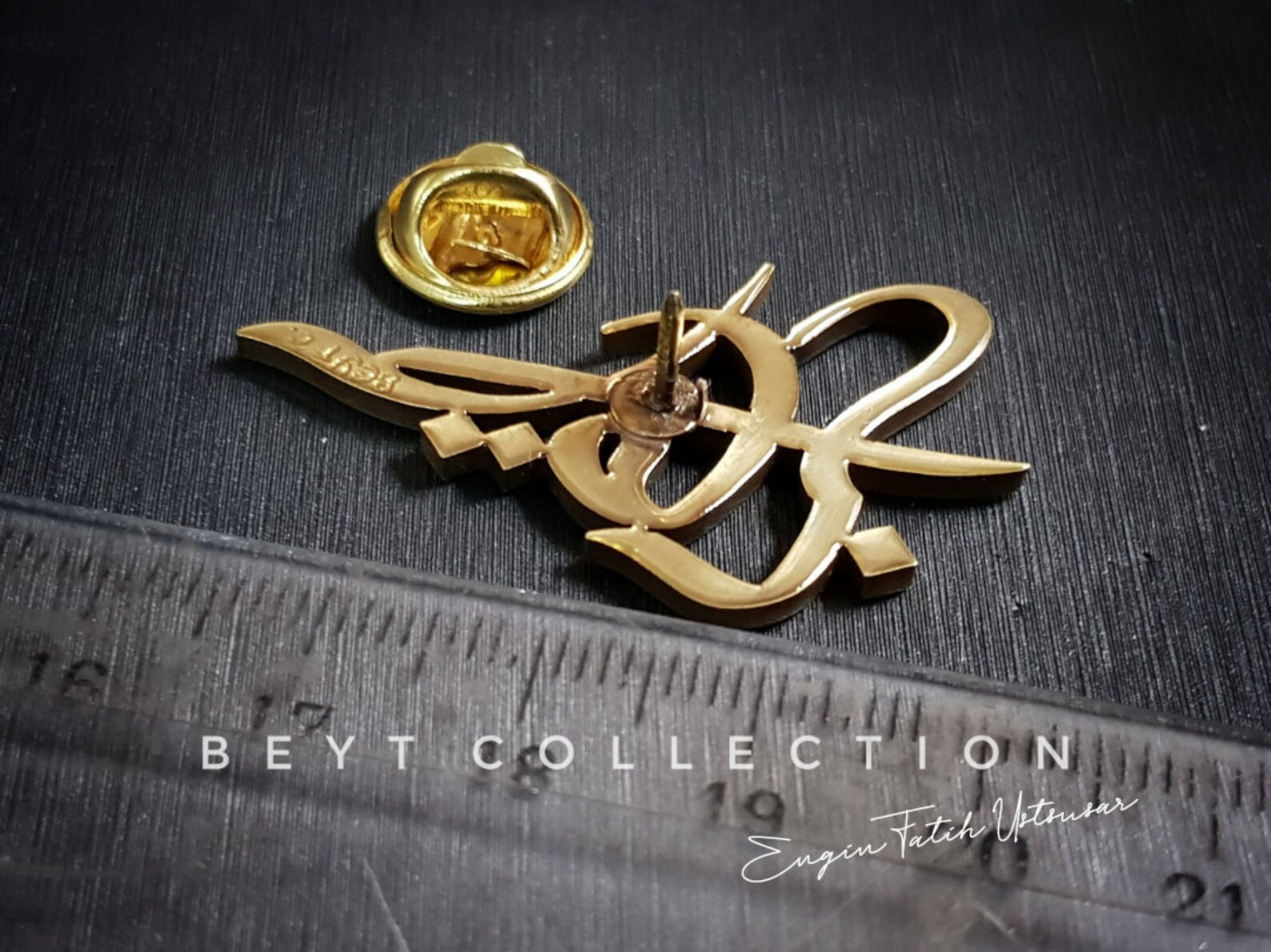 Name Brooch Personalized Arabic letters Wedding suit Etsy