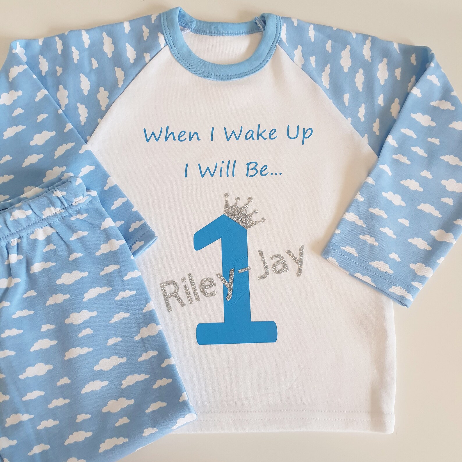 Personalised birthday pjs Personalised childrens clothes Etsy
