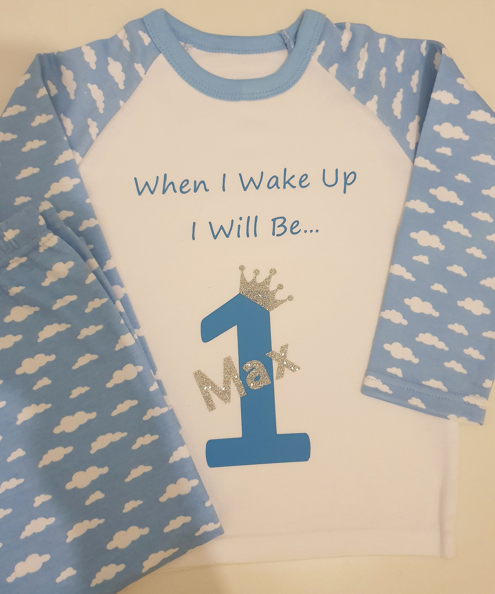 Personalised birthday pjs Personalised childrens clothes Etsy