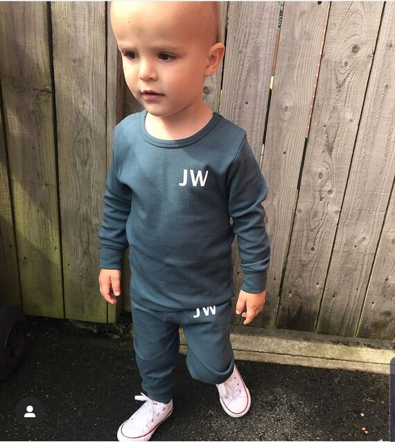 Personalised initial loungewear 