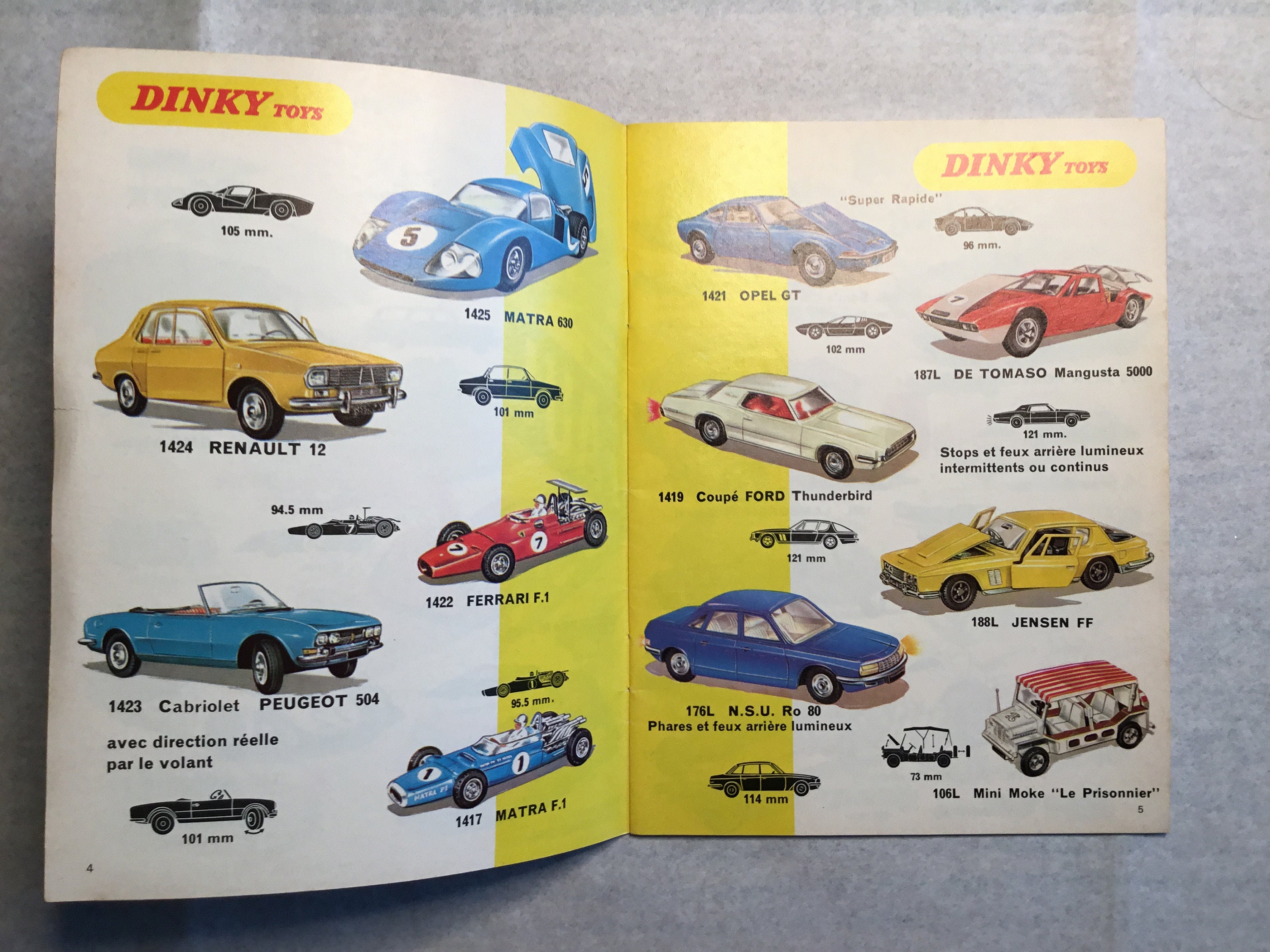 DNKY TOYS 1970] Catalogue 2ème parte 1970