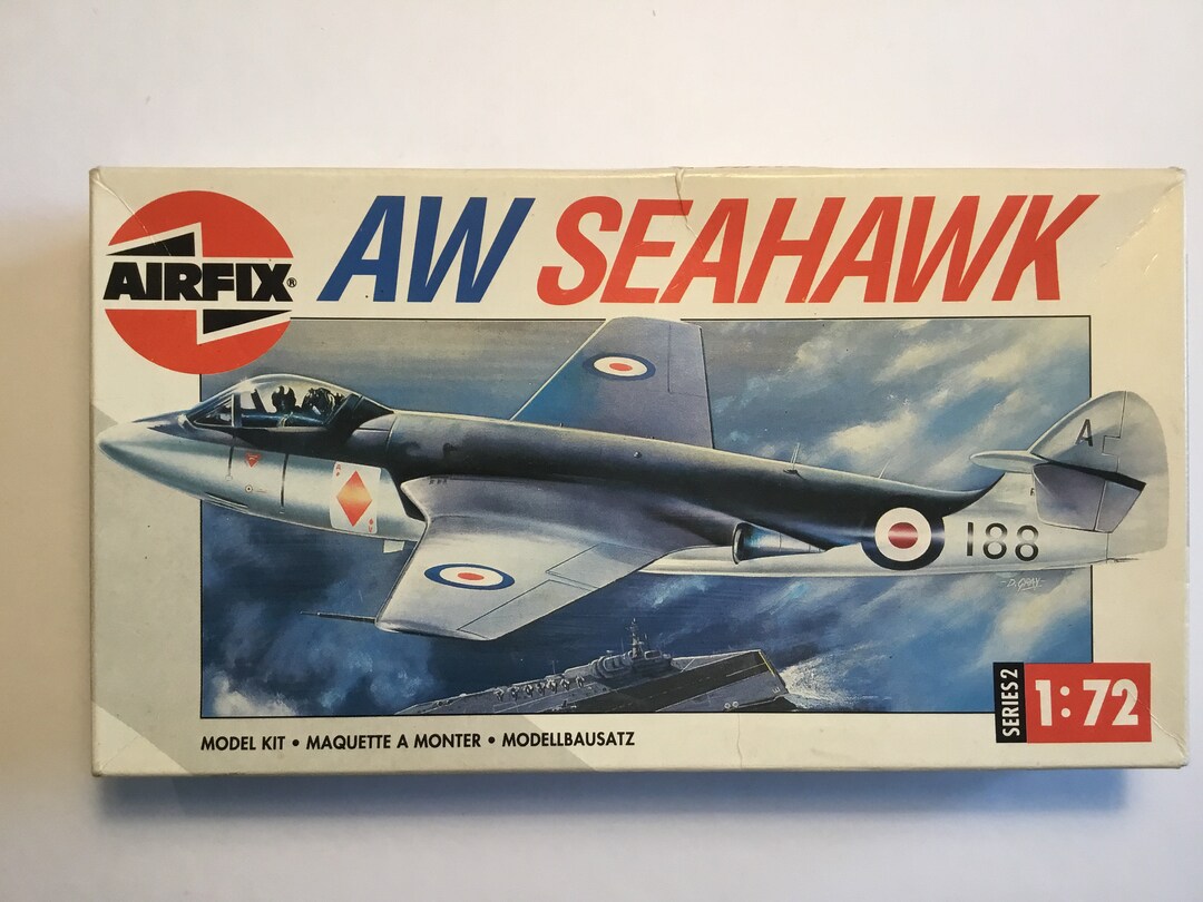 Airfix 1/72 AW Seahawk (1991) Made in France - Etsy UK