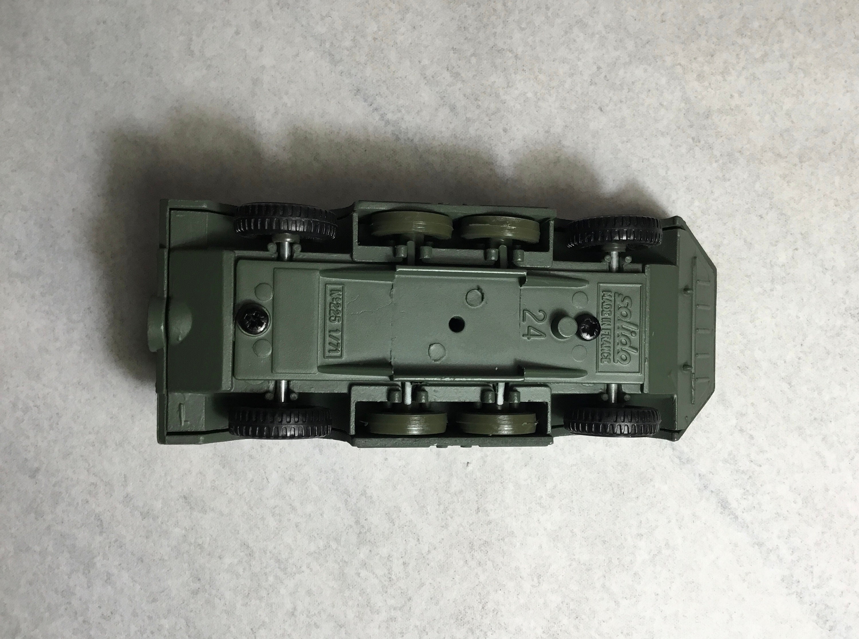 Veicolo Militare Solido Verem - Kit Accessori Originali Per BTR 40 Lancia Razzi Scala 1/50 - Foto 1
