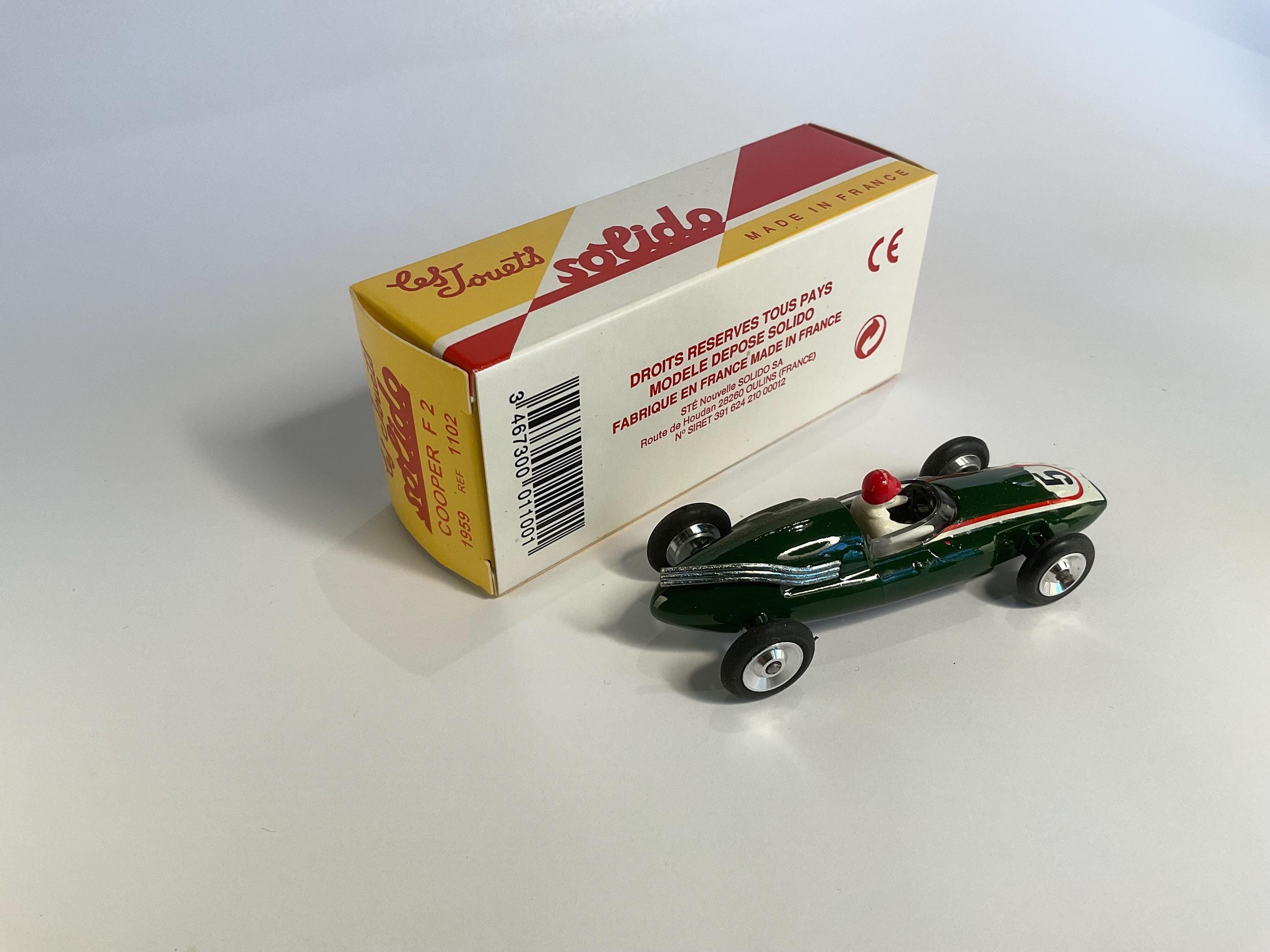 Solido - 1:43 - Porsche F2, Alpine F2, Lotus F1 - Bel état