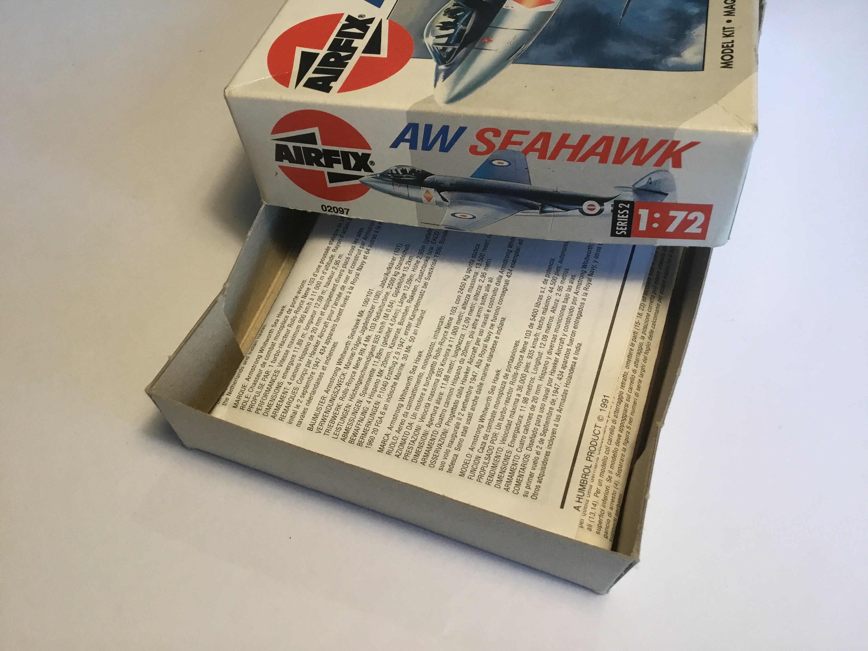Airfix 1/72 AW Seahawk (1991) Made in France - Etsy UK