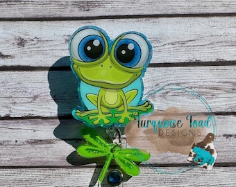 Frog Badge Reel