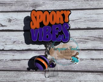 Spooky Vibes Badge Reel