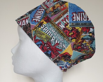 Theatre/Surgical Comic Superhero Scrub Hat
