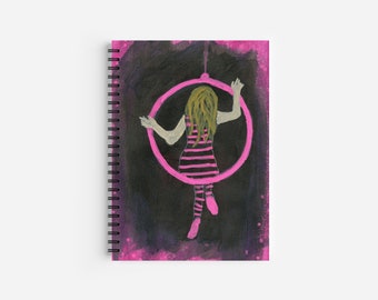Pink Lyra Sprial Journal 5x7