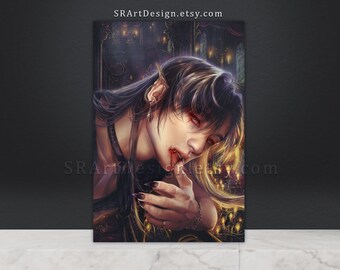 Art Print- Vampire Wooyoung Detailed Art