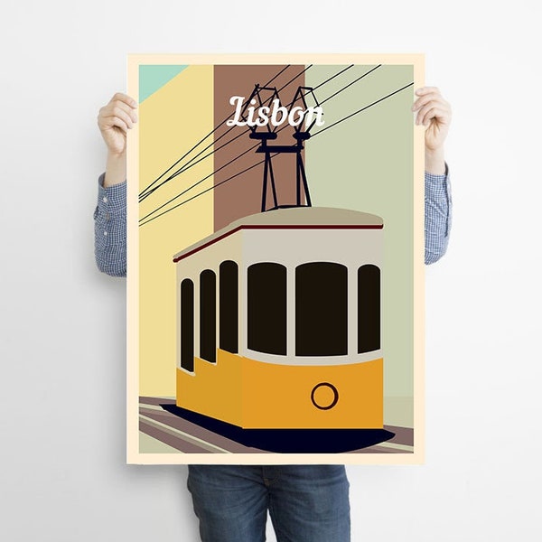 Lisbon  Travel Print , Portugal Poster