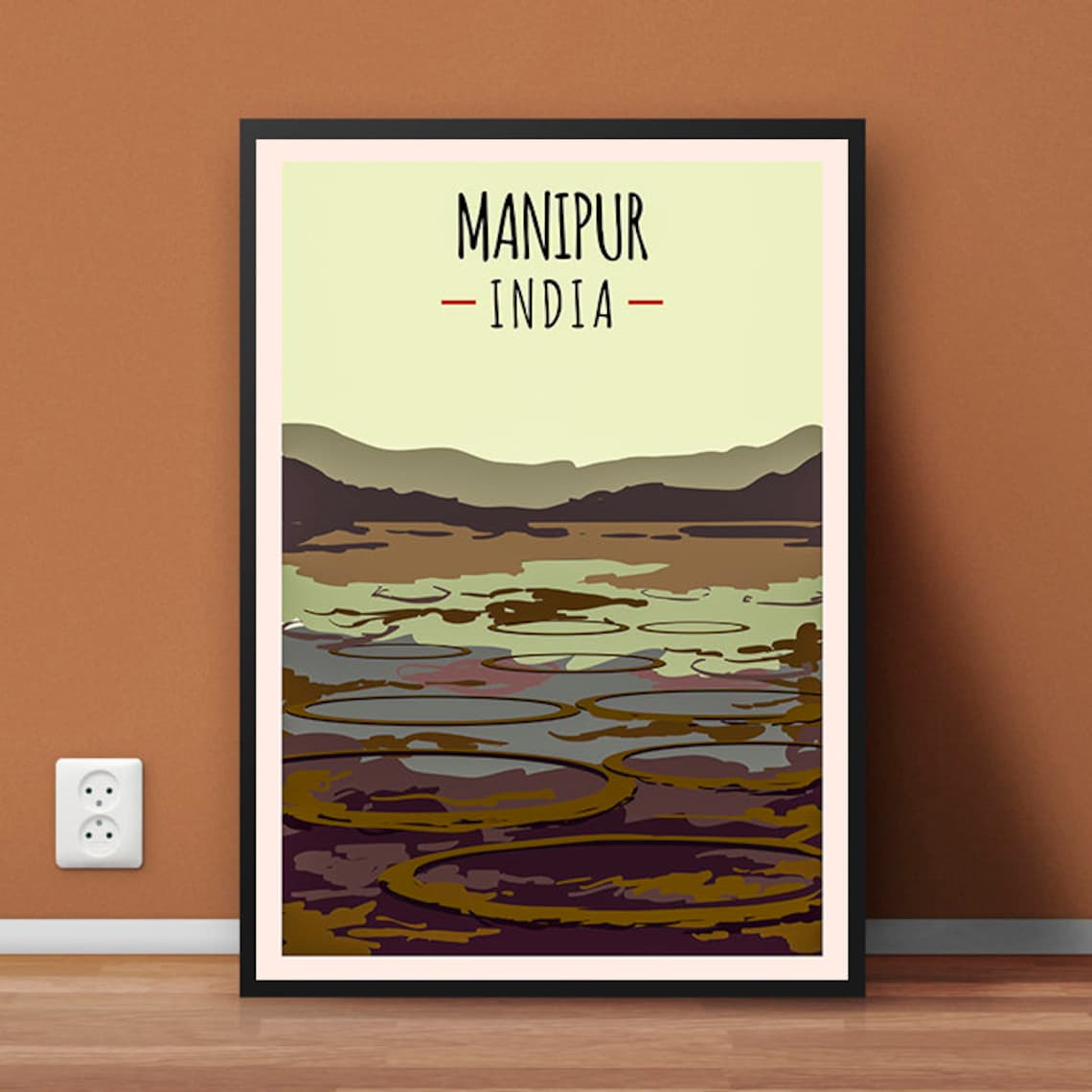 manipur tourism poster