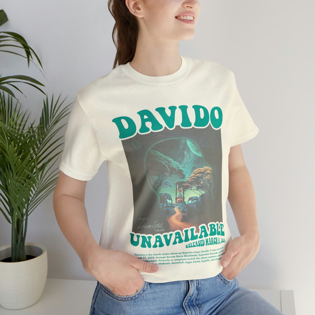 Vintage Davido 2023 Shirt, Davido Tour Fan Merch, Unavailable Graphic