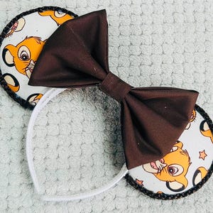 Simba - The Lion King Disney Ears (Various Bow Colours)
