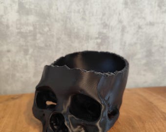 Skull candy bowl black