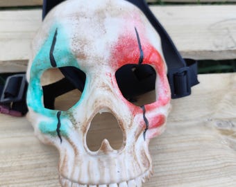 skull clown mask v2 halloween