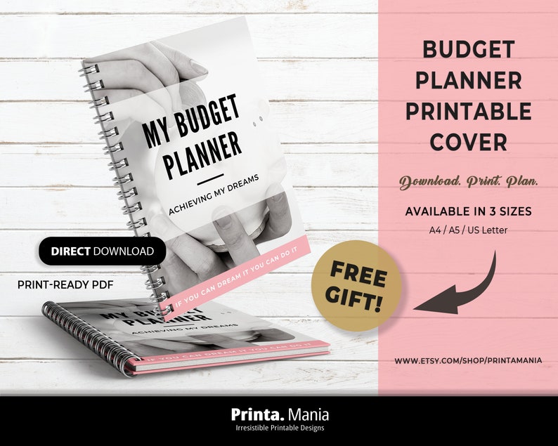 Budget Planner Printable A4 A5 US Letter Weekly Budget - Etsy