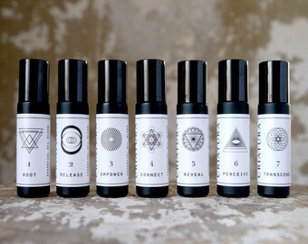 CHAKRA Essential Oil Blends Full Set