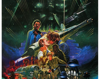 Empire Strikes Back Japanese Movie Poster A3 Print - Etsy