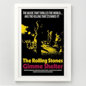 Rolling Stones Gimme Shelter Prints - Etsy