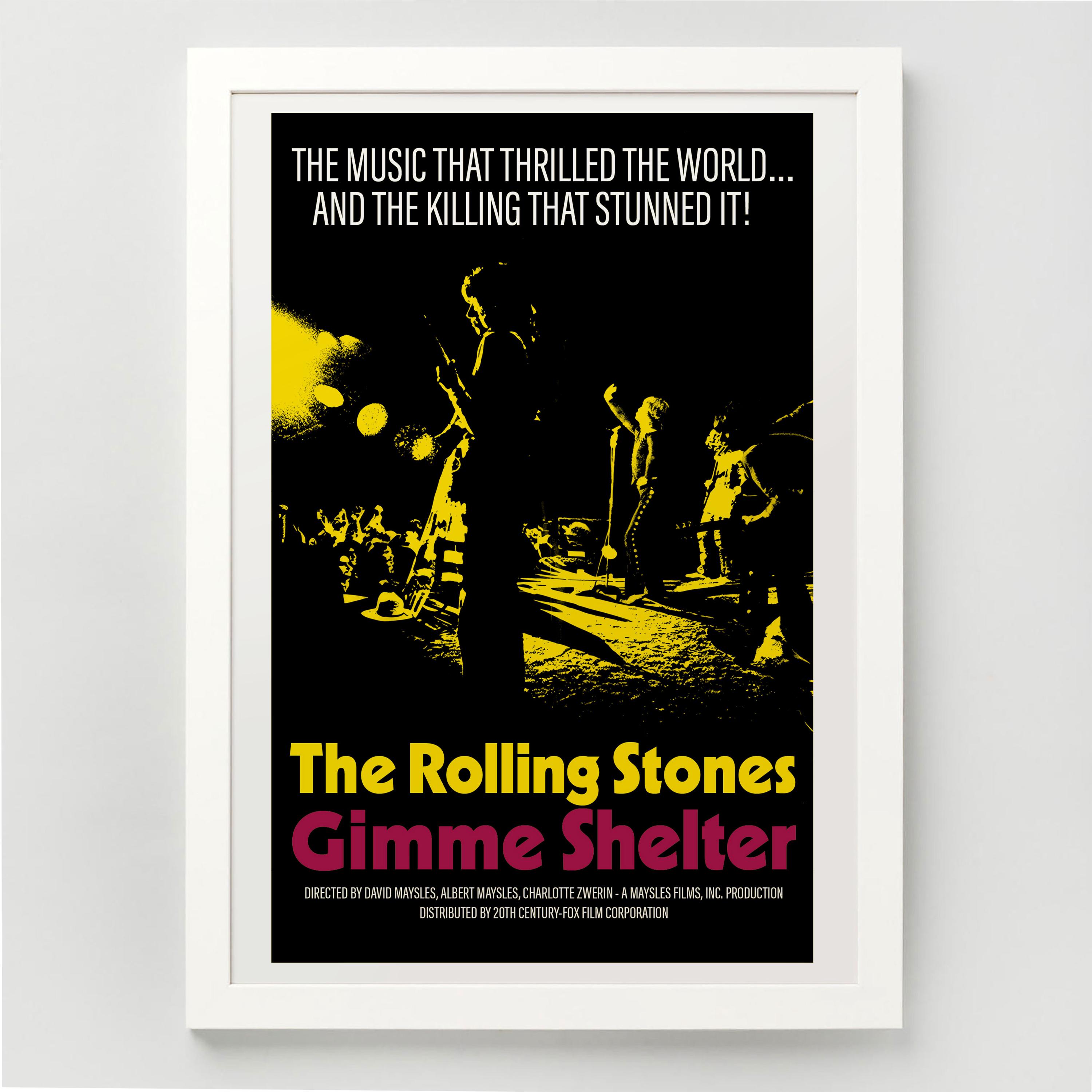 絵画 #Gimme Shelter 2022 10 10 Poster Gimme Shelter - Etsy