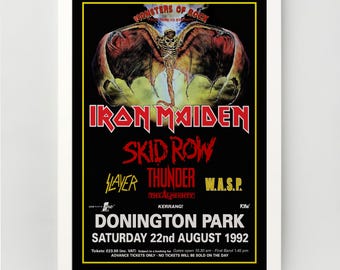 ヴィンテージ 1992 モンスターズ オブ ロック ドニントン パーク 