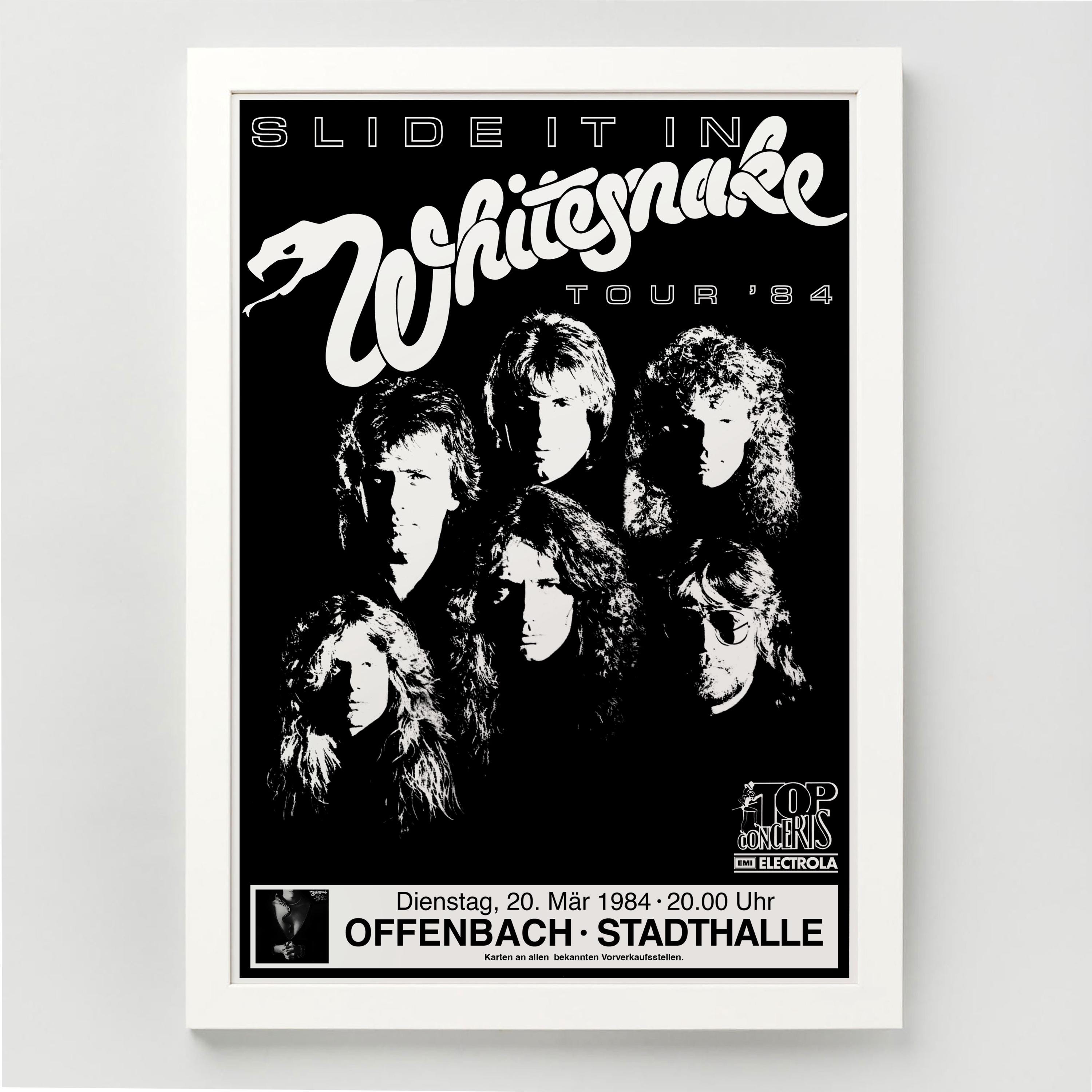 Whitesnake Poster - Etsy