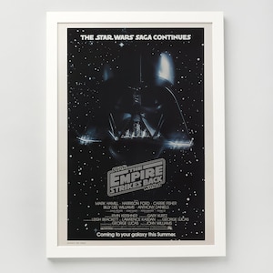 Affiche du film L&#39;empire contre-attaque – Reproduction Star Wars A3