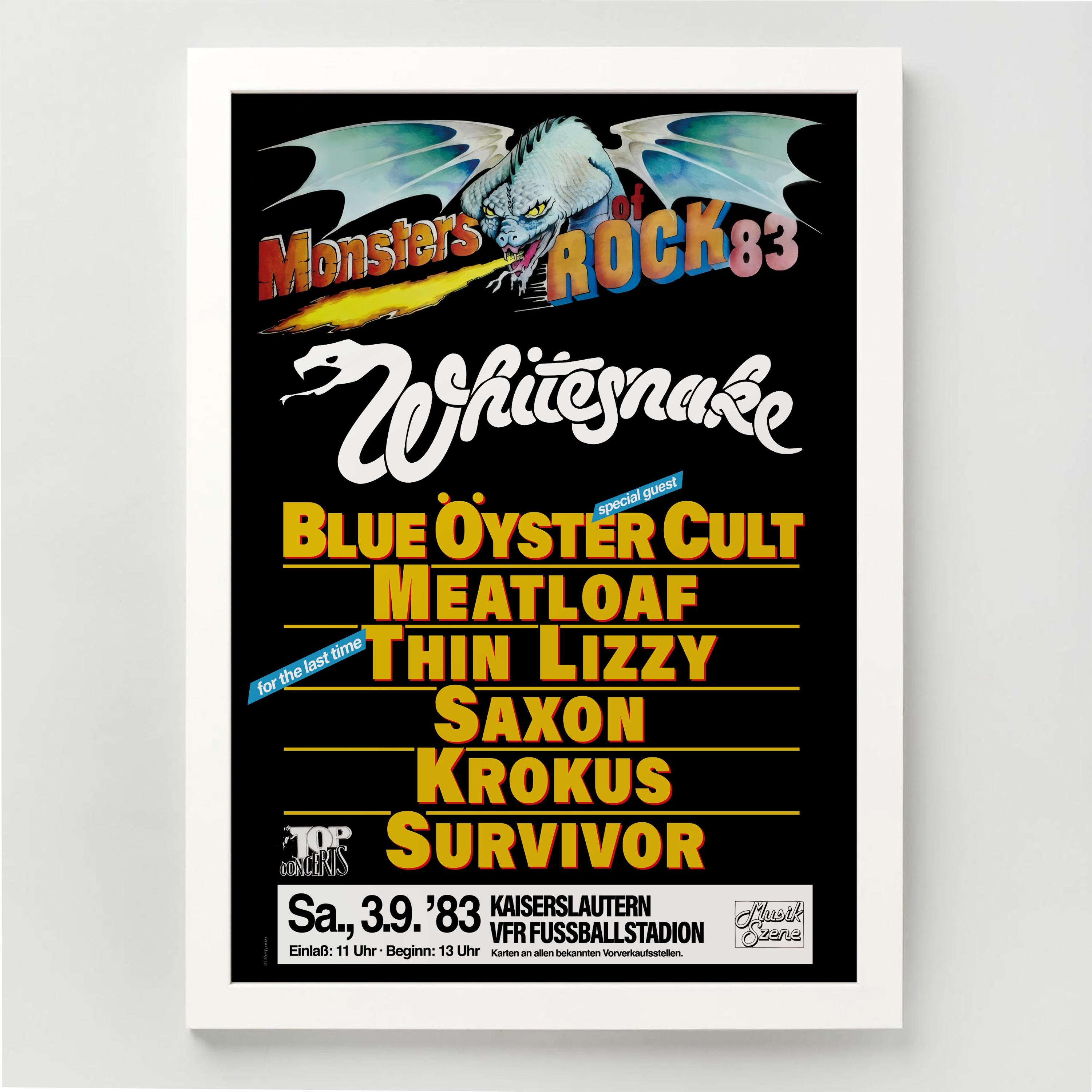 Whitesnake Poster - Etsy