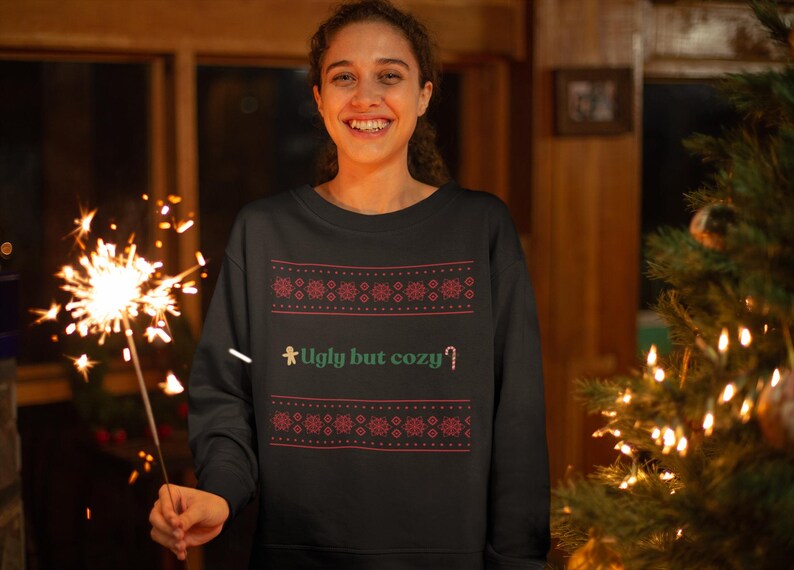 Maglione di Natale brutto ma accogliente immagine 1