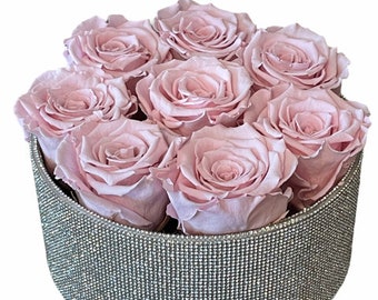 Forever Flowers Sale birthday bouquet Amaranth Small Roses 2019 flowers Live Floral Tree Moss Natural floral Bright Gifts Preserved Decor