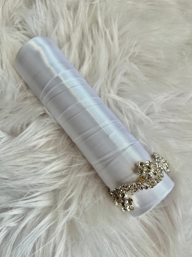 Bridal Bouquet Holder Faux Flowers Bouquet Holder Silk Etsy