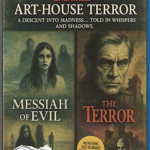 Messiah of Evil & The Terror Blu-ray DVD Combo | Henrique Couto Hosts | Cult Horror Gothic Grindhouse Double Feature