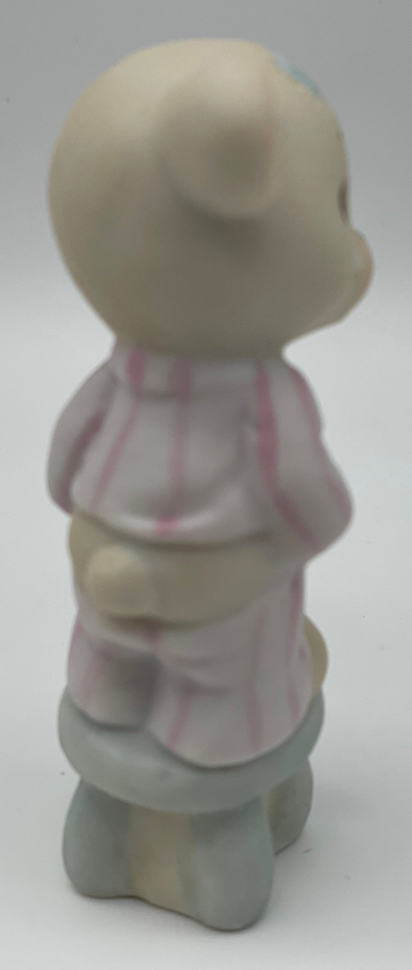 Vintage Kostbare Momente Teddybär im Schlafanzug Porzellan | Etsy