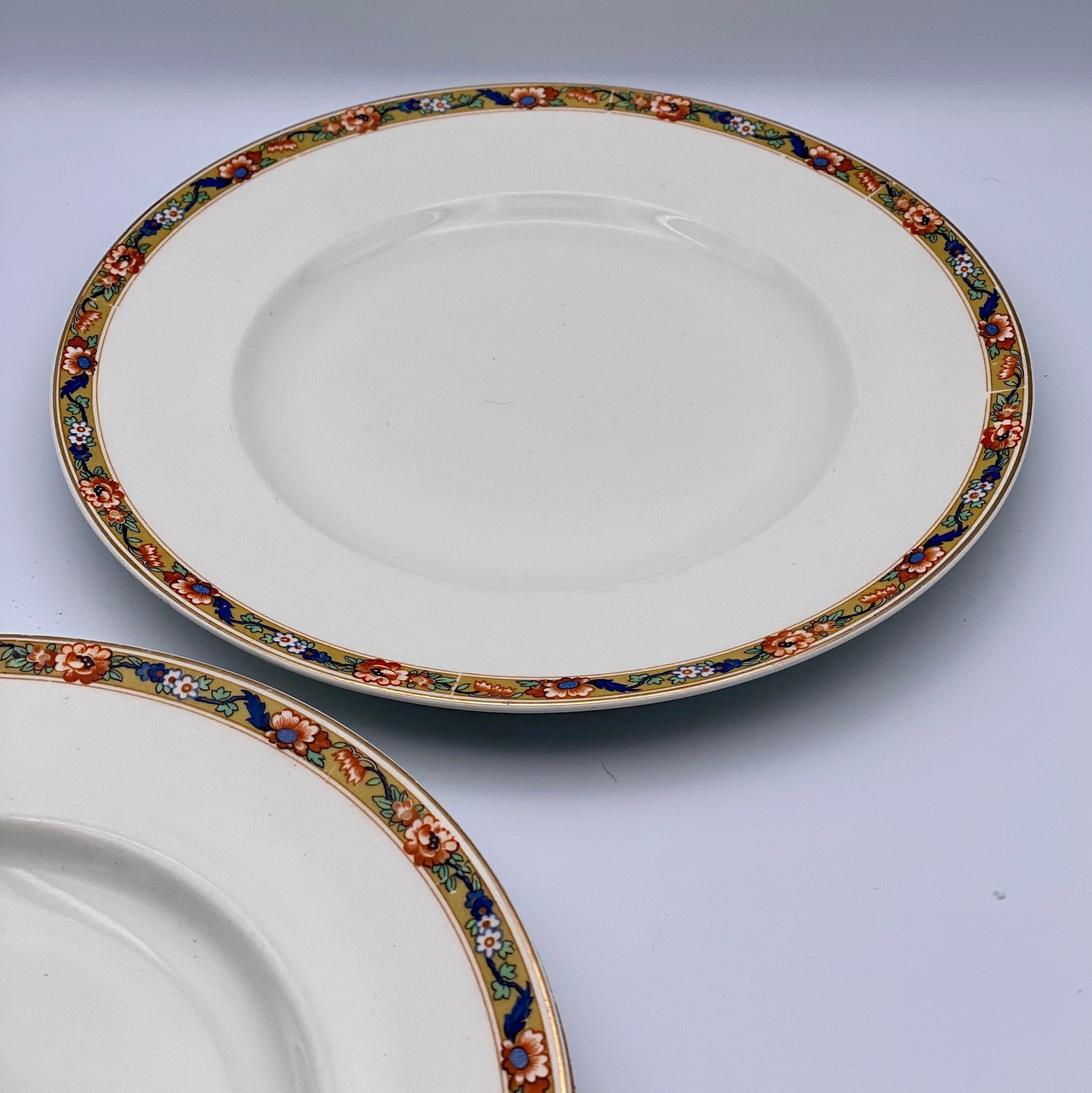 Vintage Johnson Brothers England China Dinner Plate Etsy
