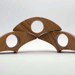 porte-pages en bois Eiche