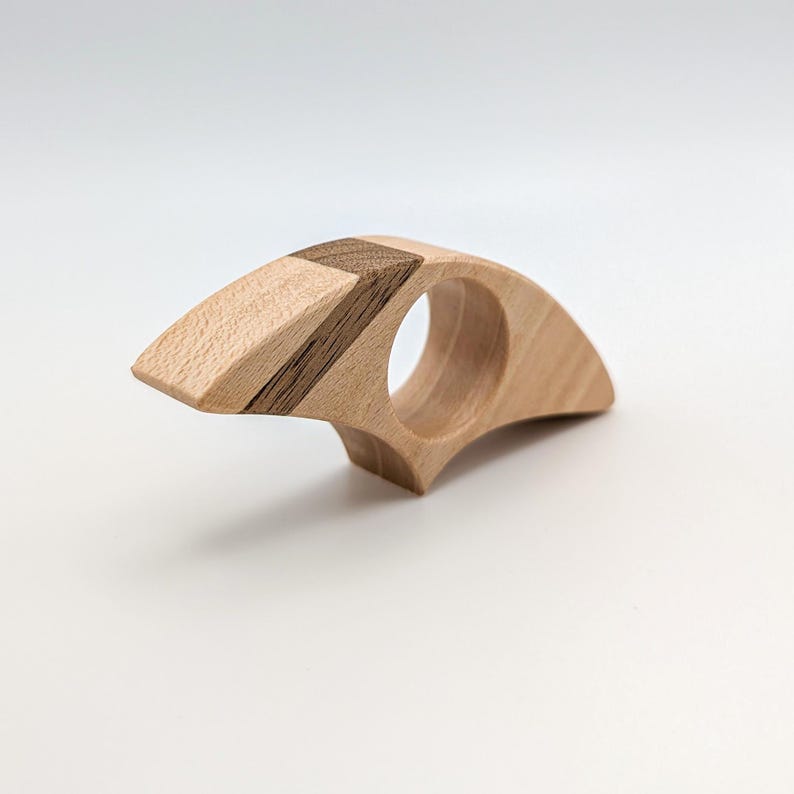 porte-pages en bois image 1