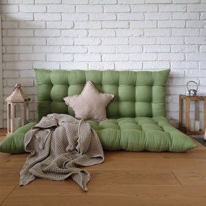 floor cushion couches
